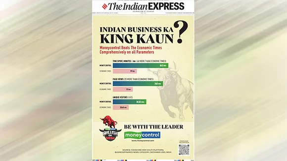 Moneycontrol launches print campaign against ET