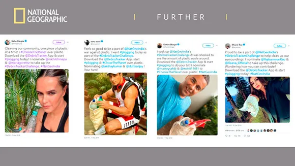 B-town celebrities join National Geographic's 'Planet or Plastic' #DebrisTrackerChallenge through plogging