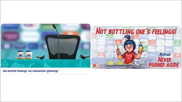 Amul and Fevicol take jibes at Ronaldo-Coca-Cola row