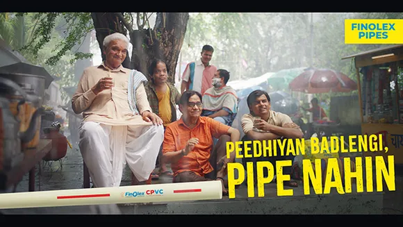 Finolex Pipes unveils 'Peedhiyan Badlengi, Pipe Nahin' campaign