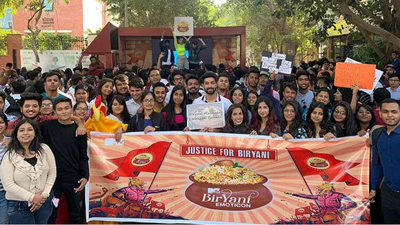 MTV's #BiryaniEmoticon campaign is a call for a first-ever biryani emoticon