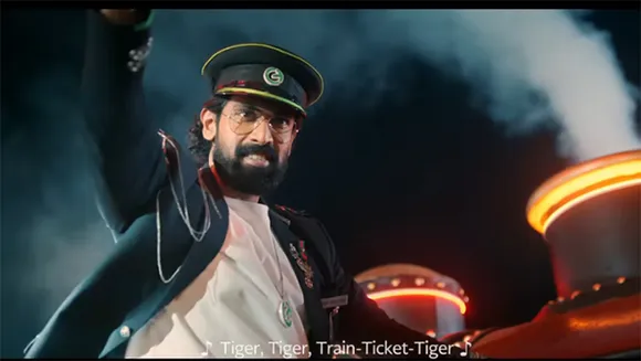 Confirmtkt presents Rana Daggubatti in a new avatar for its #TrainTicketTiger campaign