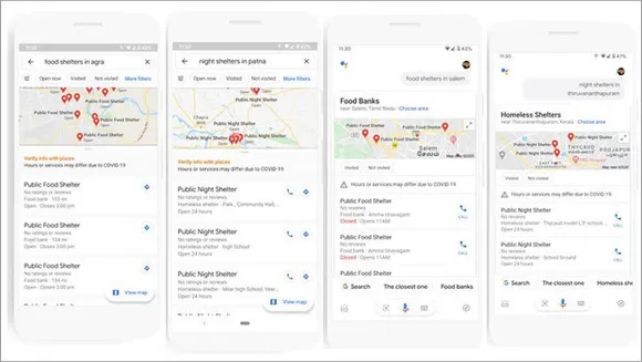#FightingCoronavirus: Google Maps includes locations of food and night shelters across India