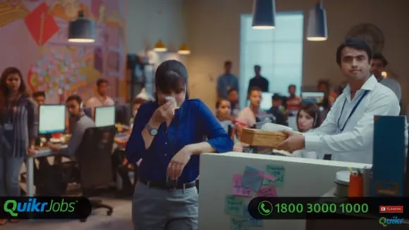 QuikrJobs takes humorous route to show the ease of hiring
