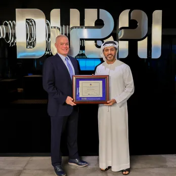 H.E Issam Kazim, CEO of (DCTCM) and Myron Pincomb, IBCCES Board Chairman and CEO