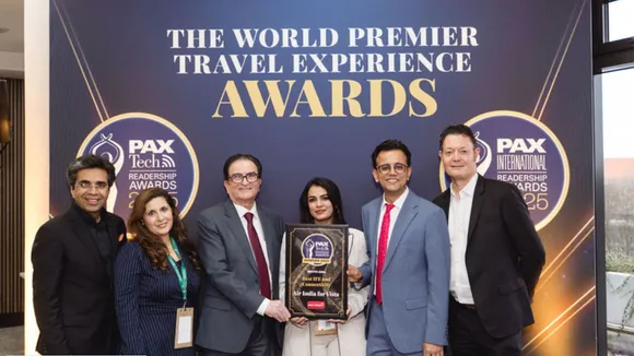 Air India wins global recognition for excellence in inflight service and entertainment