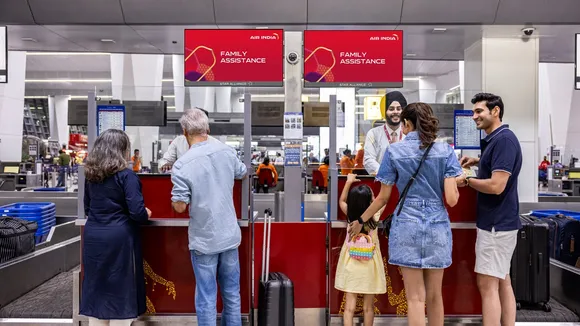 Air India Family counters