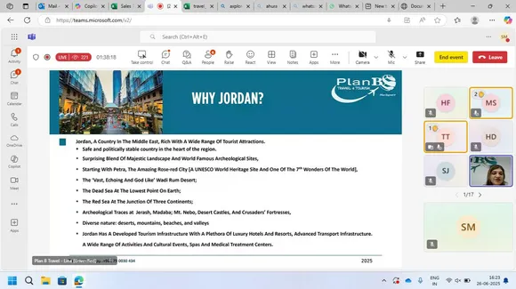 Jordan tourism