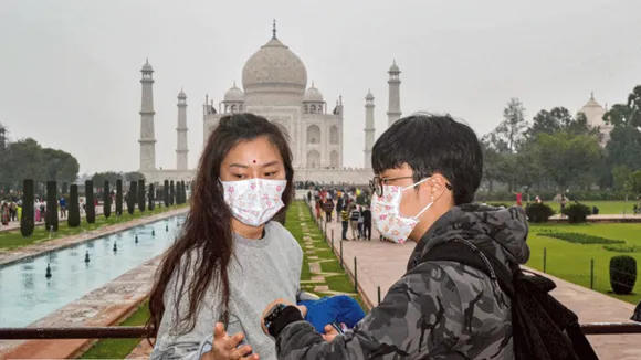 Chinese travellers in India