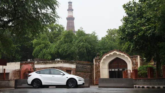 Tesla Showroom in New Delhi