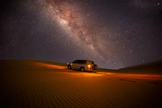 MilkyWay Galaxy over Qatar