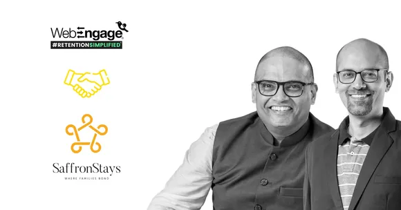 WebEngage partnership with SaffronStays