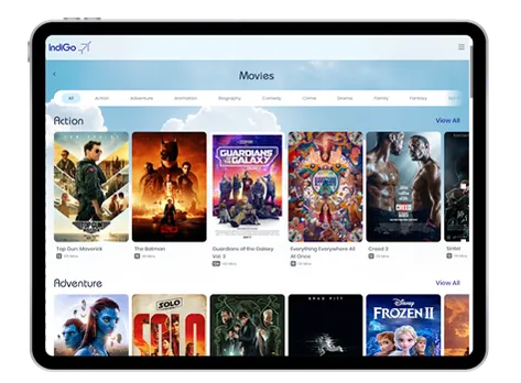 IndiGo entertainment