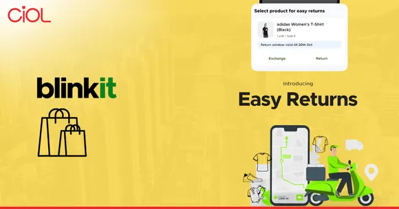 Blinkit Launches 10-Minute Easy Return