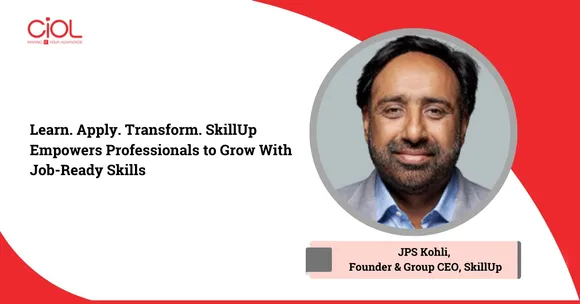 JPS Kohli, Founder & Group CEO of SkillUp