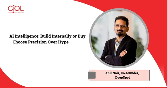 Anil Nair, Co-founder, DeepSpot