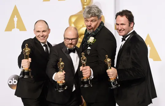 Paul Franklin Andrew Lockley Ian Hunter Scott Fisher at th Academy... e