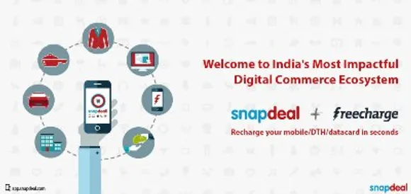 Snapdeal Acquires FreeCharge To Become The Largest Mobile Commerce Company In India