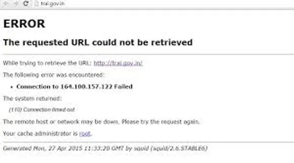 TRAI website