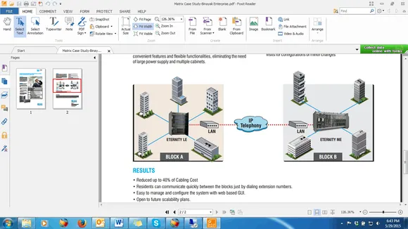 Matrix case study