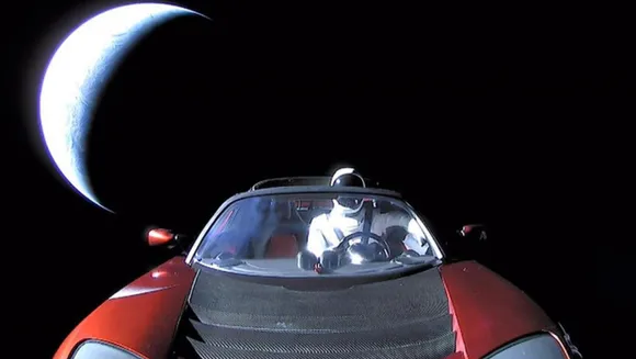 Now you can track Tesla Roadster's journey into space