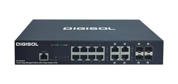 DIGISOL DG-GS4112 Ver1C Ethernet Smart Managed Switch