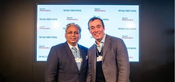 Davos CP Gurnani_ MD & CEO_TechM with William Lewis_CEO_Dow Jones & Publisher_WSJ
