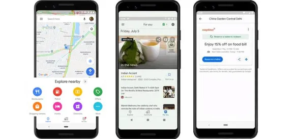 features of Google Maps