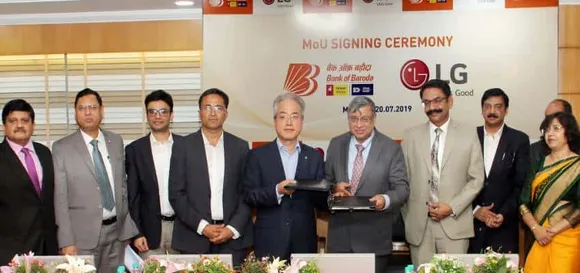 Bank of Baroda and LG signed MOU