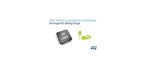 STMicroelectronics Reveals Latest Innovation in Electric-Vehicle Energy Management for Cleaner and Safer Mobility