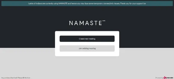 Say Namaste vs Zoom