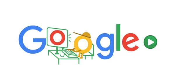 Playable doodles series starts with Coding from 2017.
