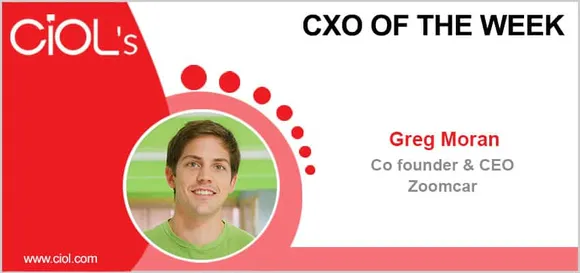 CxO of the Week: Greg Morgan, Co-founder and CEO, ZoomCar