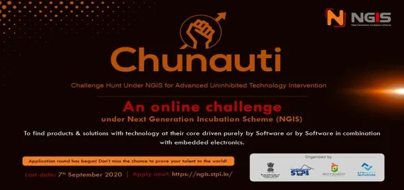 Participate in StartUp India Challenge "CHUNAUTI" and stand a chance to win seed funding of ₹25 Lakhs