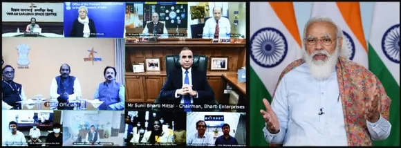 PM Modi interacts with ISRO, Space Industries and startups to encourage private sector participation