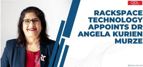 Rackspace Technology Appoints Dr Angela Kurien Murze