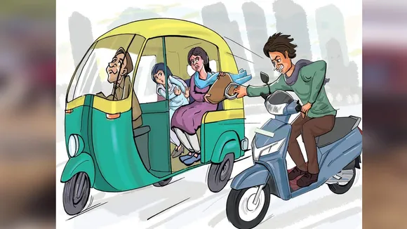 Gold Theft In Rikshaw
