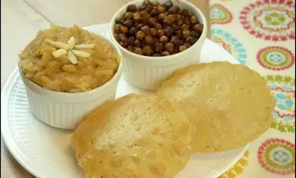આઠમ / નોમ પર પૂરી, હલવો અને ચણાનો ભોગ પીરસવામાં આવે છે? જાણો કંજક પ્રસાદના ફાયદા