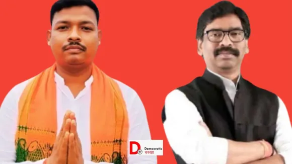 हेमंत सोरेन के सामने टीचर