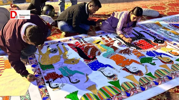 मिथिला पेंटिंग का बना रिकॉर्ड