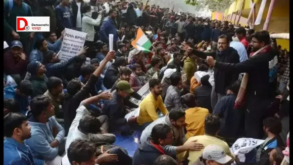 धरने पर बैठे BPSC अभ्यर्थी 1