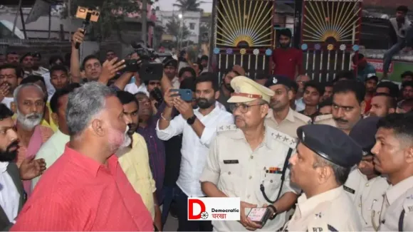 पप्पू यादव के दफ़्तर पर छापा