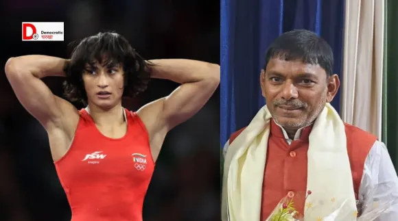 विनेश फोगाट को बताया बिहार की बेटी