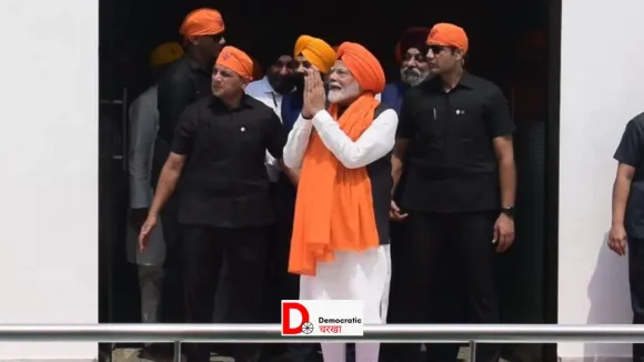 PM मोदी पहुंचे पटना साहिब गुरुद्वारा