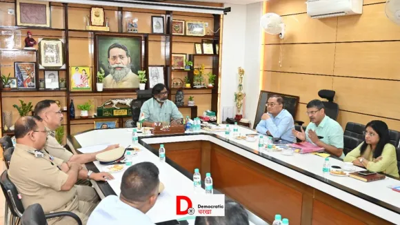 हेमंत सोरेन ने की बैठक