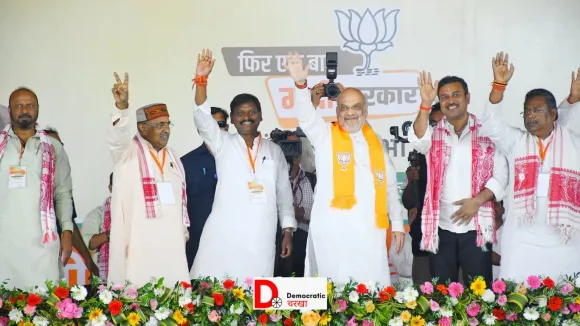 खूंटी की जनसभा से अमित शाह