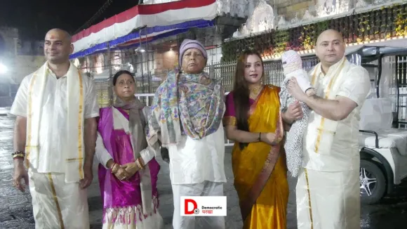 बालाजी पहुंचे तेजस्वी