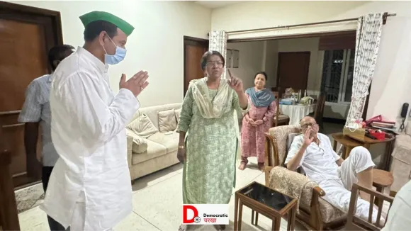 तेजप्रताप यादव  सुशील मोदी से मिले
