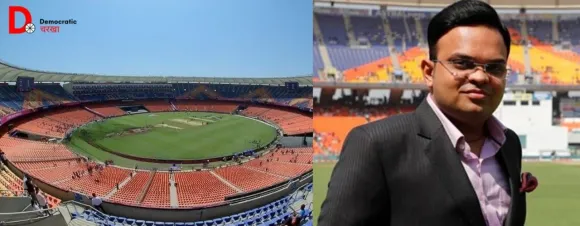 मैच में पूरा स्टेडियम ख़ाली