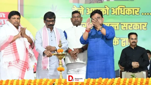 सीएम सोरेन पलामू में